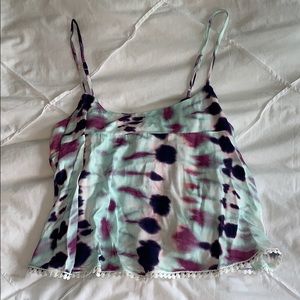 Nordstrom Design Lab Colorful Crop Top